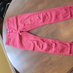 Lucky Straight Leg Jeans Red 6/28